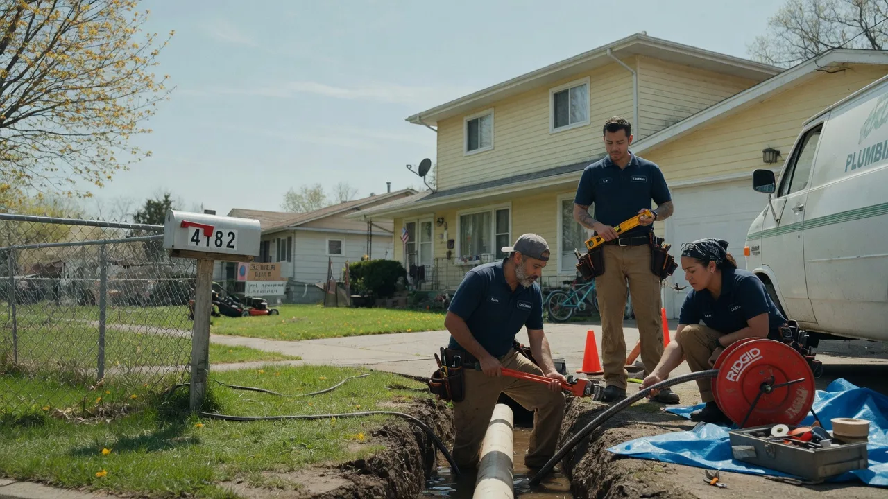 Gas Line Repair in Morning Sun, IA near me